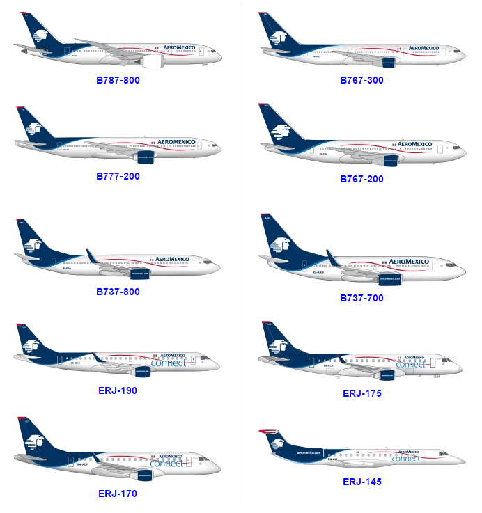 墨西哥航空貨運(yùn)(Aeromexico Cargo)機(jī)隊(duì)飛機(jī)