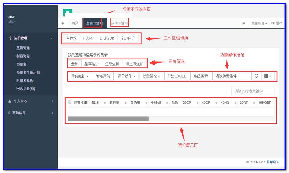 通用運(yùn)費(fèi)網(wǎng)貨代人運(yùn)價系統(tǒng)快速操作指南 （商務(wù)）